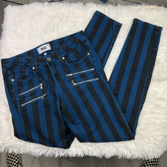 PAIGE Denim - Paige Stripe Edgemont Jeans